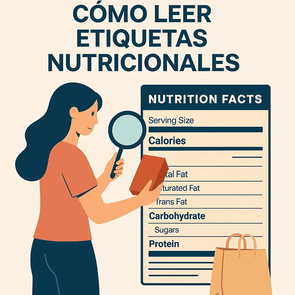 Cómo leer etiquetas nutricionales